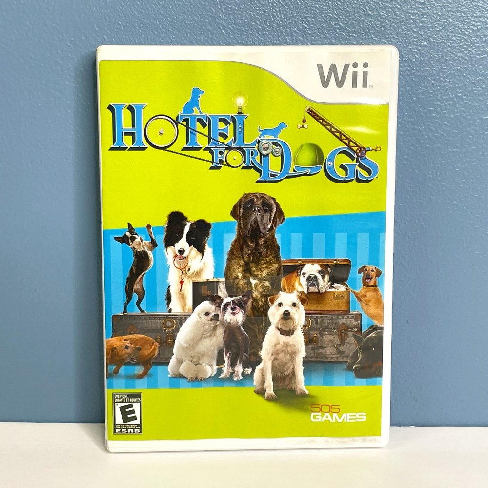 Nintendo Wii Hotel For Dogs Video Game Complete TESTED BEAUTIFUL CONDITION